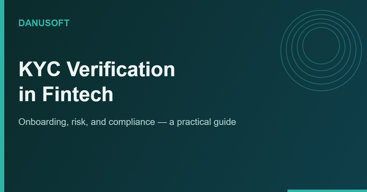 Illustration representing KYC identity verification and compliance in fintech onboarding